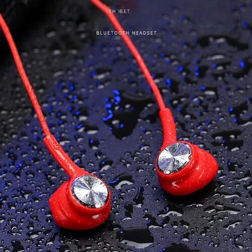 Wireless Bluetooth Earphone Stereo Sports BT Headphones wireless Headset with Mic for Tecno Phone xiaomi iphone Samsung Earbuds