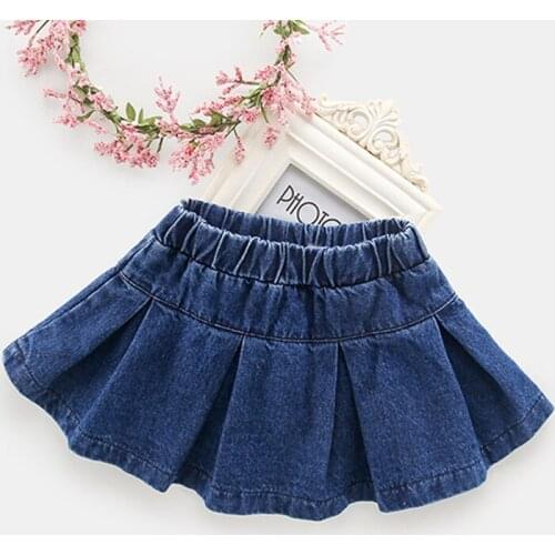 Giyu Blue Skirts For Girls