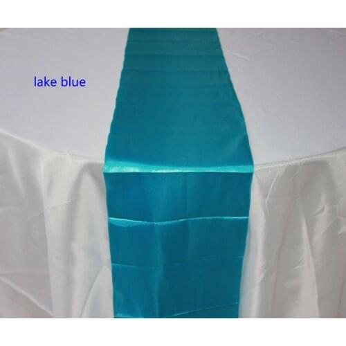 Hot Sale 12"×108“ Satin Table Runner Wedding Decoration/Party Decoration/Wedding Party Supply