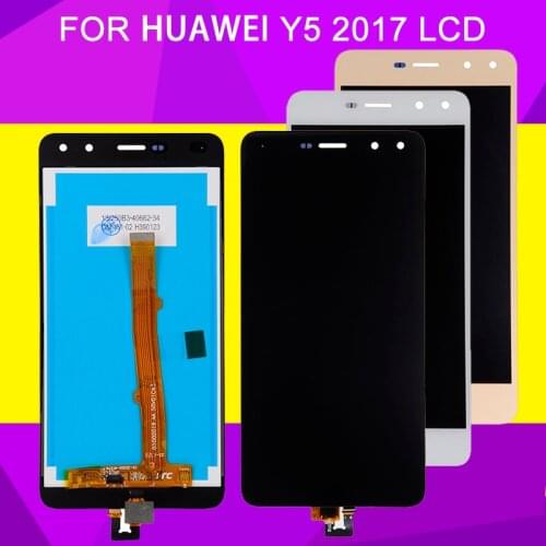 HH Nova Young LCD For Huawei Y5 2017 LCD Y6 2017 Y5 iii Display Touch Screen Digitizer Assembly MYA L02 L41 L22 L23 U29 Display