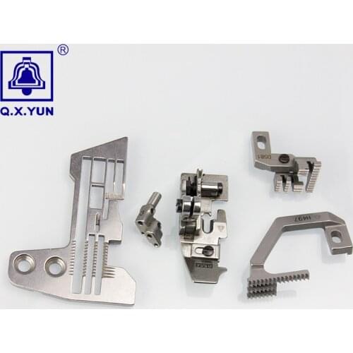 Q.X.YUN Industrial Sewing Machine Spare Parts Gauge Set For SIRUBA 757 3*5 E982/H497/D581/P504/KG153