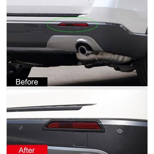 For Ford Explorer 2020 2021 Accessories ABS Rear Fog Light Lamp Cover Trim Car Styling