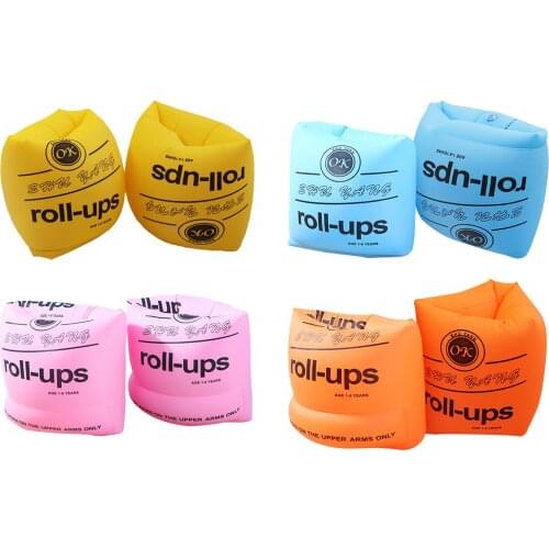 Adult Children Swimming Arm Ring PVC Inflatable Pool Float Sleeves Swimming Arm Float Rings Pool Floating Sleeve Swim Trainer