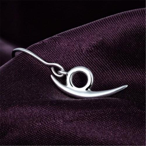 Japan Anime Orochimaru Cosplay Prop Earring Costume Prop Accessory 925 Silver Ear Stud HalloweenEarrings Gift