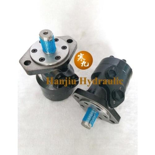 MP100 Hydraulic Oil Motor Parallel key 10x8x45 Port 7/8-14 O-ring manifold 4x5/16-18UNC