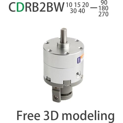 Vane rotary swing cylinder CDRB2BW10-90S CDRB2BW15-180S CDRB2BW20-270S CDRB2BW30-90S CDRB2BW40-180 CDRB2BW30-180S CDRB2BW30-270S