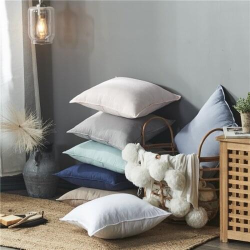 Luxury Throw Sofa Cushion Velvet Nordic Soft Pillow For Sofa Bed 45*45 cm Dakimakuru (Purple And Pink) For Home Decorative