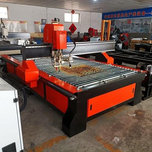 China Metal Cnc Plasma Cutting Machine 1325 Table Cnc Plasma Cutter For Sale Plasma Flame Metal Cutting Machine For Pipe Cutting