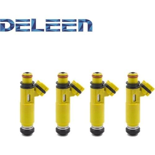 Deleen 4x High impedance Fuel Injector 195500-4450 / FJ797 For Mazda Car Accessories