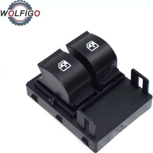 WOLFIGO 735461275 Electric Power Door Window Switch Console 8 Pin For Peugeot Bipper Citroen Nemo Fiat Qubo Fiorino Doblo 263
