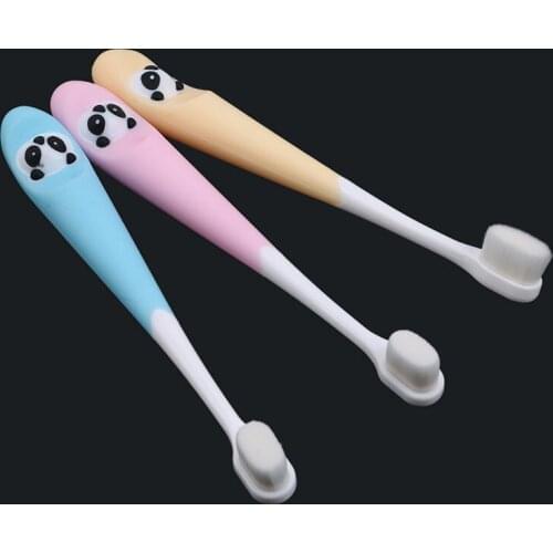 Baby Cute Soft Toothbrush For Children Teeth Cartoon Animal Training Toothbrushes Baby Dental Care Tooth Brush