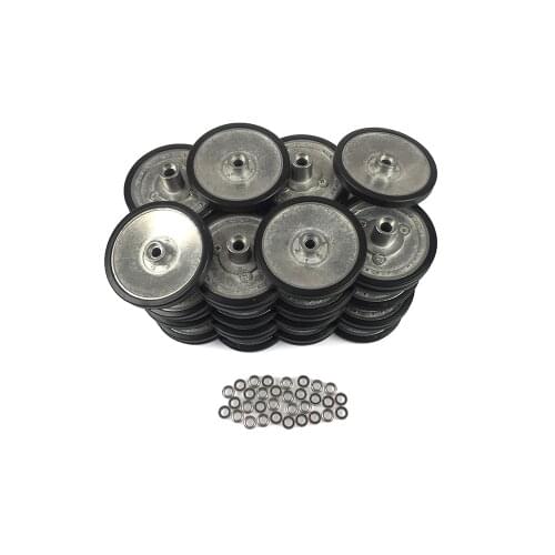 1/16 Heng Long German Tiger I 3818 Panther 3819 RC Tank Metal Road Wheels W/ Rims TH00192-SMT4