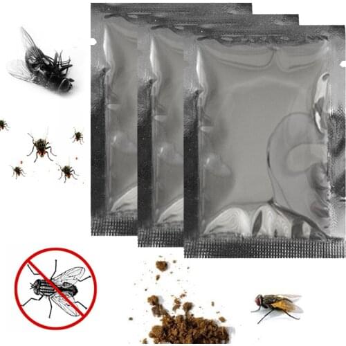 10 Pieces Odorless, Non-toxic, Efficient Flies Fly Bait For Indoor Outdoor Fly Catch For Shopping Mall, Hotel, Restaurant, Farm