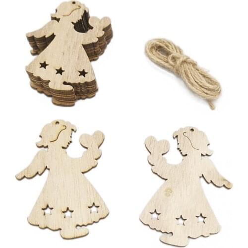 10pcs Chrismas Decorations Pendant Ornaments New Year Christmas Tree Decorations Angel for Decorations Festive Season
