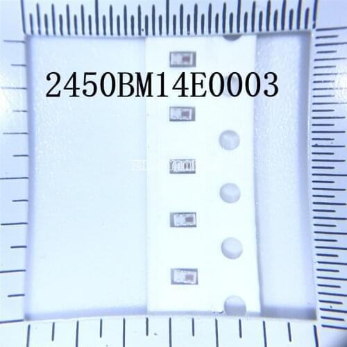 10pcs X 2450BM14E0003 2450BM14E0003T Bluetooth 2.4GHZ-2.5GHZ 0603 Free Shipping