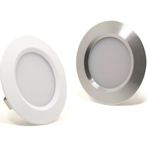 24pcs/lot New DC12V Mini 3W LED Downlight Indoor Ceiling Spot Lamp Cutout D55mm