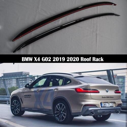 Roof Rack For BMW X4 G02 2019 2020 Racks Rails Bar Luggage Carrier Bars top Racks Rail Boxes Aluminum alloy