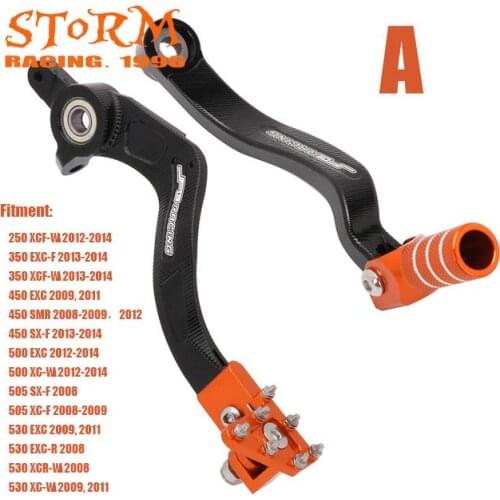 CNC Motorcycle Foot Brake Pedal Shift Lever For KTM SX SXS SXS-F SX-F XC XC-W XC-F EXC EXC-F SMR XCR-W 125 144 150-505 530