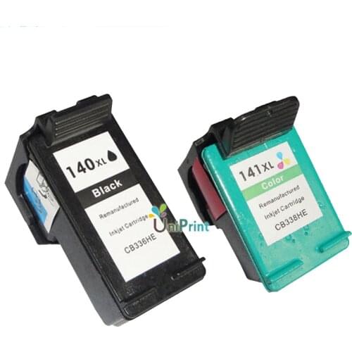 UP 2pk ink cartridge compatible for HP 140 XL Black & Color Ink Cartridge CB336HE CB338HE D4260 HP J5780/5785 C4280/C4380/C5280