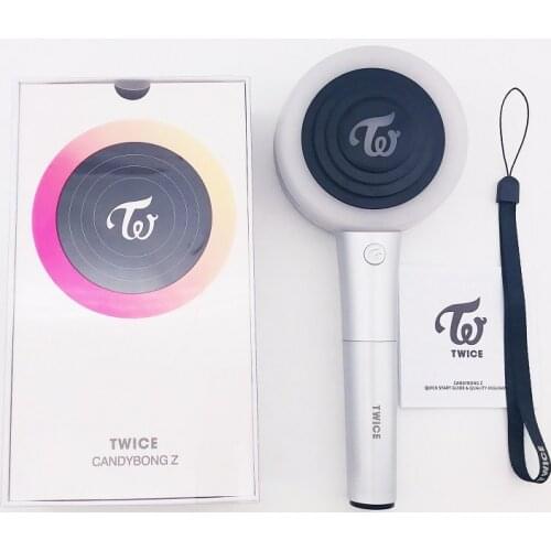 KPOP TWICE light CANDY BONG Z TWICE Ver.2 with Bluetooth CANDY BONG Z Light Stick Concerts Album Glow Lamp Lightstick