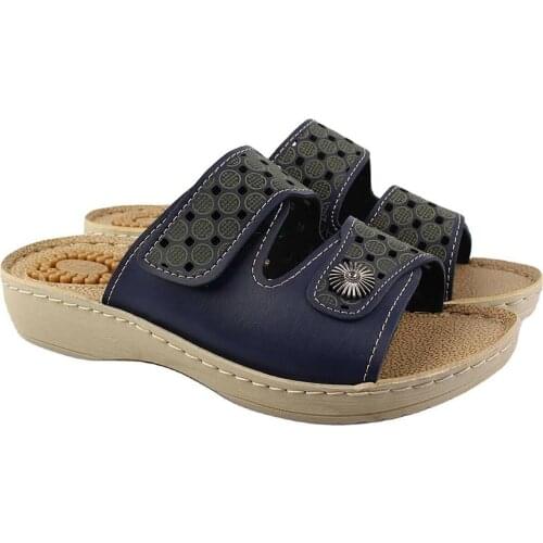 Summer Women Slippers Massage Based Orthopedic Stylish Appearance