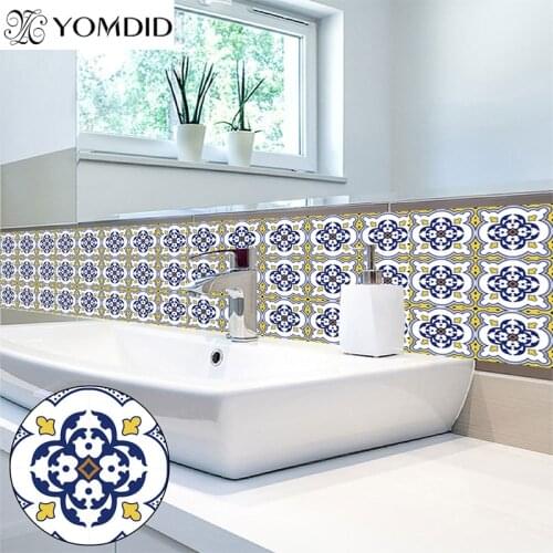 Matte Surface Wall Stickers Flower PVC Stickers for Living Room Kitchen Bathroom Tables Floor Wall Decor Self Adhesive Decals