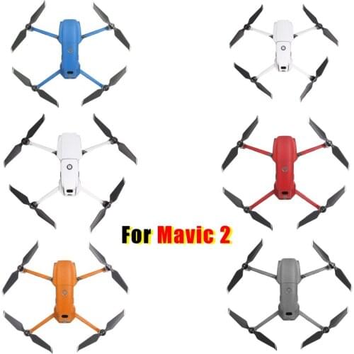 DIY Carbon Grain Wrap Skin Water-resistant Sticker Decal Kit For DJI Mavic 2 Pro Zoom Body and Remote Controller