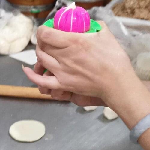 Best New Pastry Pie Steam Bun Dumpling Maker Mold Mould Tool Steamed Stuffed Tool Cooking Kitchen Bun RANDOM Pastry Diy Too Y9J6