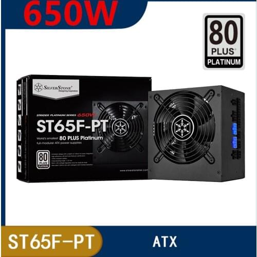 New Original PSU For SILVERSTONE Full Modular 80plus Platinum 650W Power Supply ST65F-PT