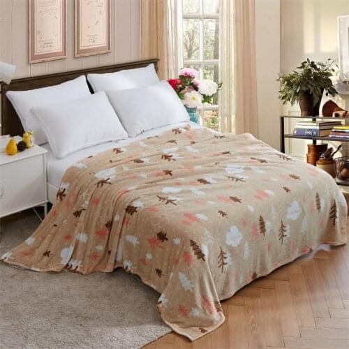 Thick winter blanket coral fleece blankets warm flannel sheets blankets single double fleece blanket Bedclothes bed linings