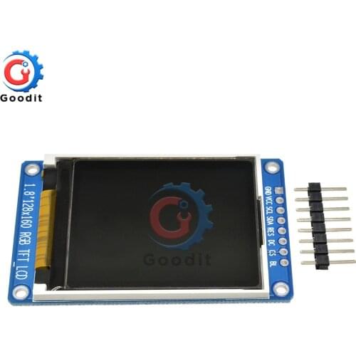 0.96 1.3 1.8 inch IPS LCD TFT Display Full Color LCD Module SST7789 Drive IC Communication SPI Interface for Arduino