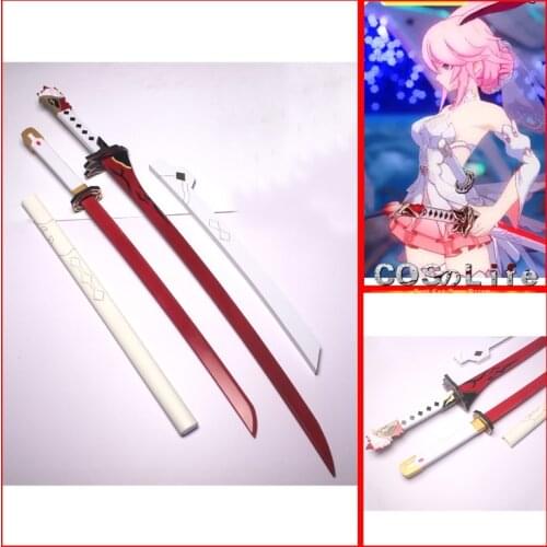 Hot Game Honkai Impact 3rd Yae Sakura Shigure Kira Cosplay Sword for Halloween Fancy Stage Performance Props Halloween props