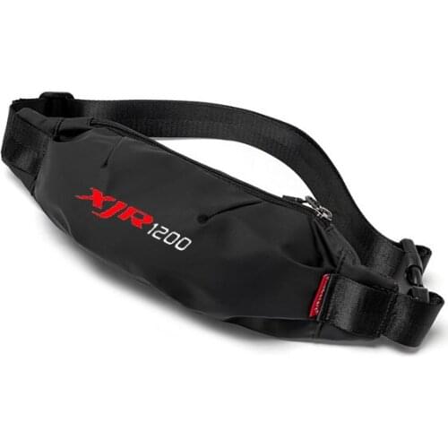 For Yamaha XJR1200 XJR 1200 LOGO Men Waist Pack Belt Hip Bum Slant back bag Chest Bag Male Motorcycle Riding Antitheft Purse