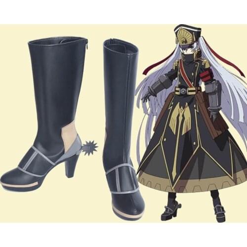 Re:CREATORS Cosplay Boots Re CREATORS Military Uniform Princess Shoes