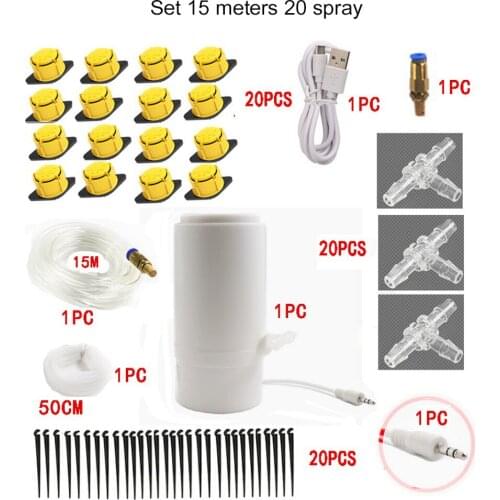 WIFI Connect Watering Timer Irrigation Timer Phone Control Intelligent Sensor Garden Irrigation Controller Watering System Set