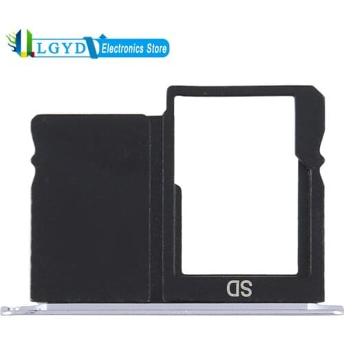 For Huawei MediaPad M5 lite 10.1inch Sim Card Tray Spare Replacement Micro Sim SD Card Tray Holder