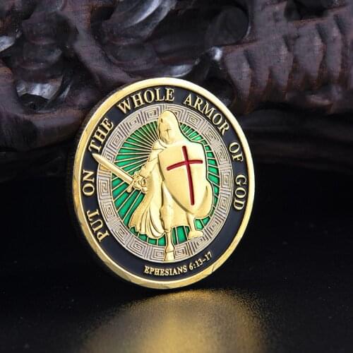 Customized American Commemorative Coins Color Painted Metal Commemorative Coins Military Challenge Coins Embossed Crafts Coins