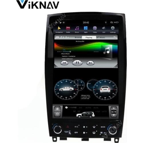 Car GPS navigation multimedia player radio DVD player for Infiniti EX25 EX30 EX35 EX37 2007-2013 vertical screen 12.1 inch
