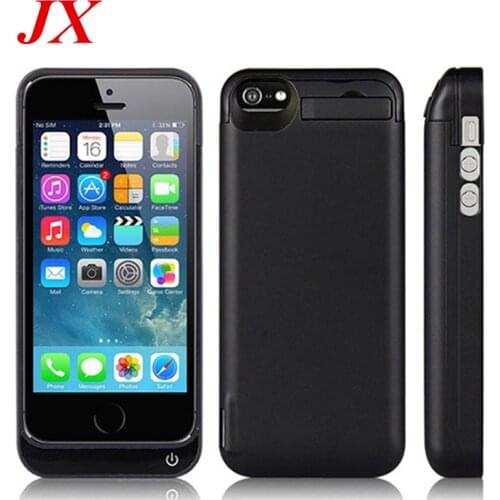 For iphone 5s Battery Case 4200 Mah Ultra thin Backup Cover Charge For iphone 5s Battery Case 5 SE Smart Power Case Bank