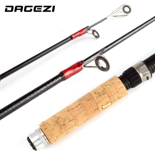DAGEZI Winter Ice Fishing Rod 66cm Mini Fishing Pole Ultra-Light Shrimp Fishing rods fishing Tackle