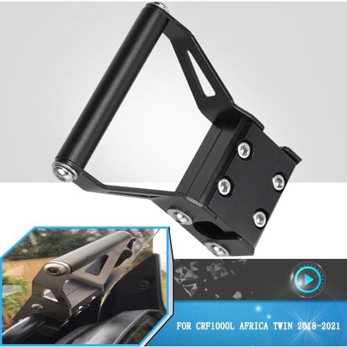 For Honda CRF1000L Africa Twin 2018-2021 Motorcycles Parts Phone Holder Windslied Mount Navigation Bracket GPS Smartphone Holder