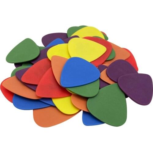 50 pieces Guitar Picks Bass Mediator for Acoustic Electric Guitarra Thickness .50 .60 .73 .88 1.0 1.14 mm
