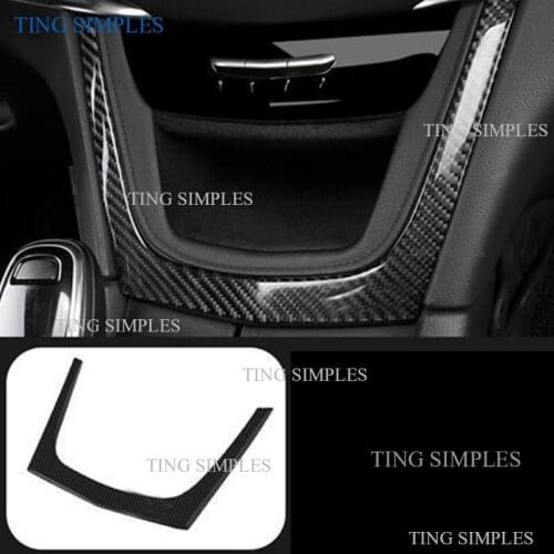 For Cadillac XT5 XT 5 2016 2017 ABS Chrome Matte Central Control Frame Cover Trim Console Decorative interior Trims accessories