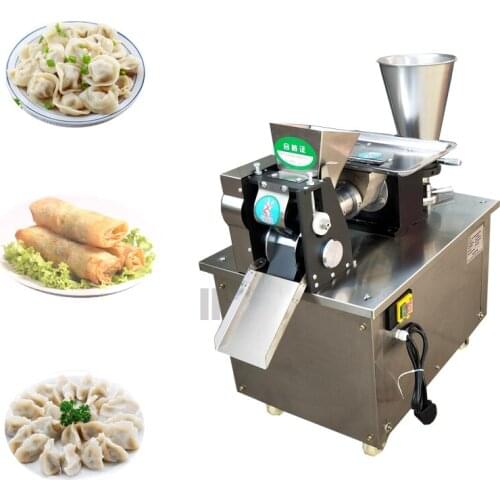 LEWIAO Automatic Stuffing Adjustable Ravioli Maker Machine Samosa Dumpling Making Machine