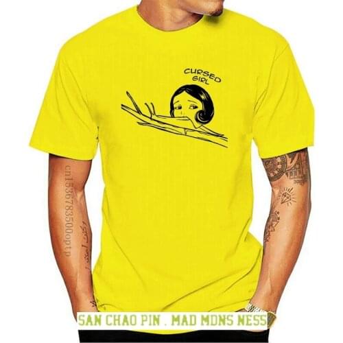 Mens T-Shirt Cursed Girl Slug Girl JUNJI ITO Horror Anime- show original title Summer Style T Shirt