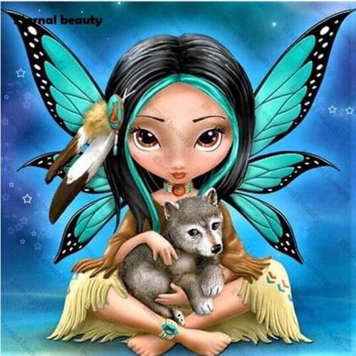 Full Drill Diamond Embroidery Cross Stitch Diamond Paintings Kits for Adults Kids Diy 5D Wall Art Pictures Mosaic Wall Paintings