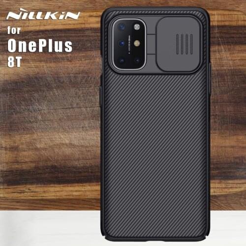 Nillkin For OnePlus 8T case Camera Protection Camshield Phone Case Lens Protective Back Cover For OnePlus 8T