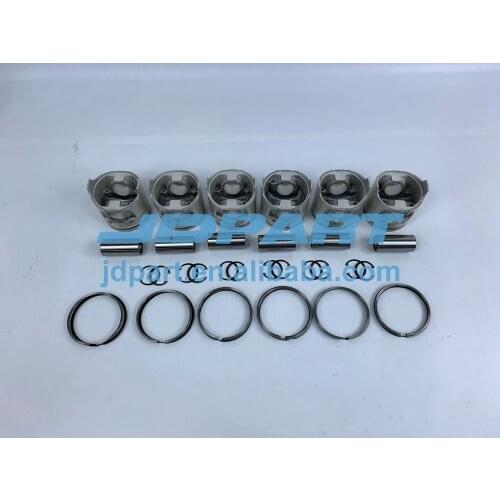 C9 Pistons With Cylinder Piston Ring Set For Caterpillar