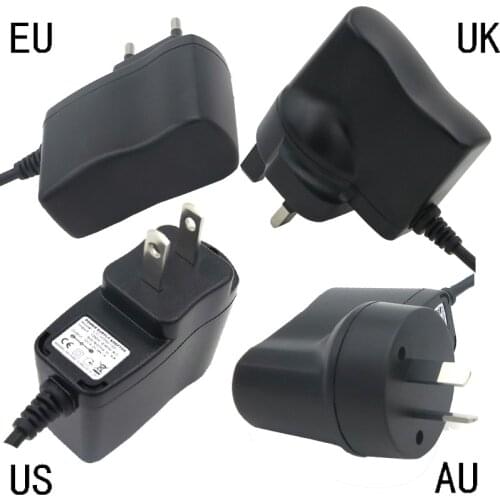 VORED 4.2V1A AC/DC Adapter Power Supply US/EU/UK/AU Plug Universal Charger 5.5mm*2.1mm for Toys battery pack Fast Shipping