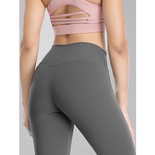Women High Waist Running Tights Yoga Pants Trousers Workout Fitness Sports Gym Hiking Exercise Clothing Leggings For Female WA73